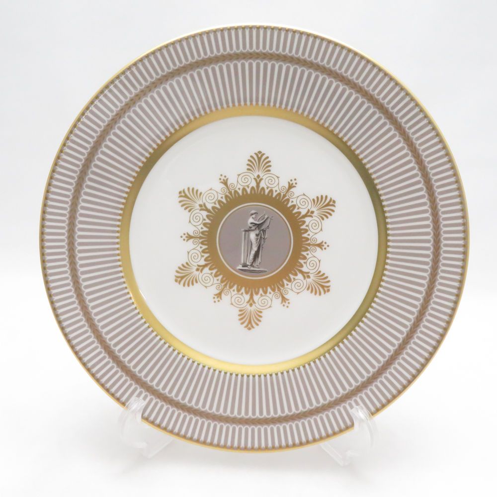 未使用 WEDGWOOD ウェッジウッド アンセミオングレイ 中皿 23cmプレート SO3992P1