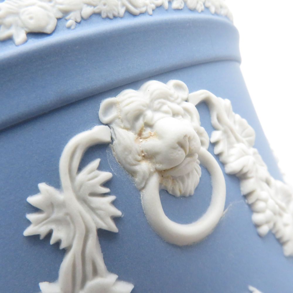 一*田様 未使用ウェッジウッド　ジャスパー　シュガーポット　花瓶セット　WEDG 美品 WEDGWOOD ウェッジウッド ジャスパー フラワーポット 花瓶