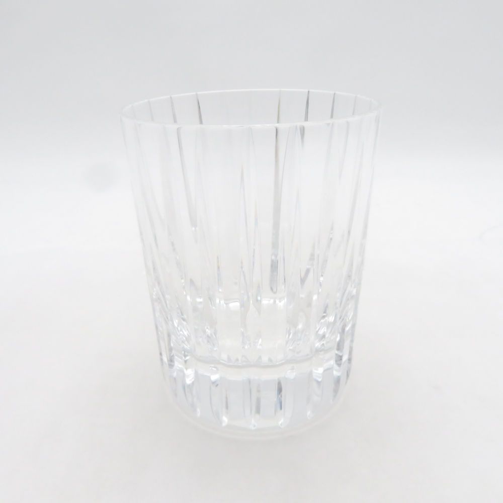 美品 Baccarat バカラ ハーモニー タンブラー クリスタル クリア ロックグラス オールドファッション SU14277G1