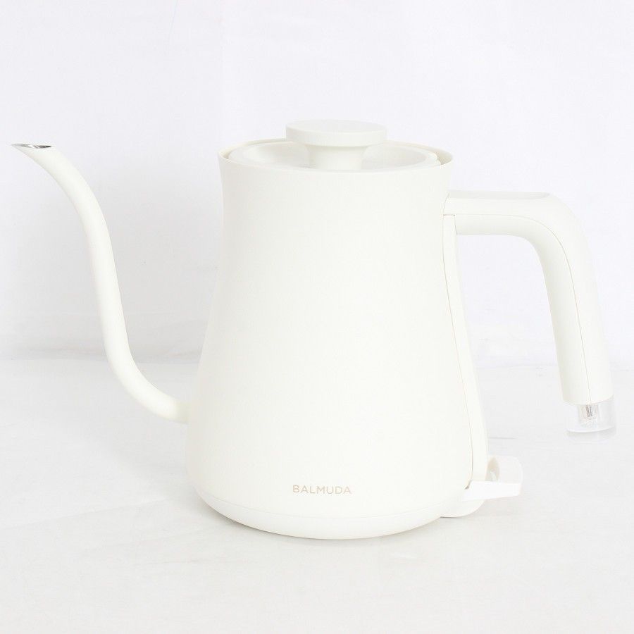 【中古美品】BALMUDA バルミューダ　電気ケトル　ホワイト　白　638 美品】BALMUDA The Pot K07A-WH ホワイト 電気ケトル バルミューダ ザ