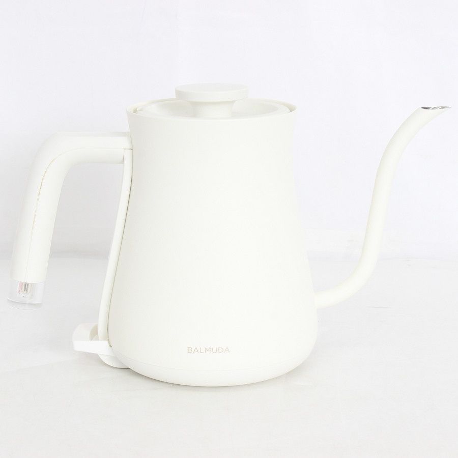 美品】BALMUDA The Pot K07A-WH ホワイト 電気ケトル バルミューダ ザ