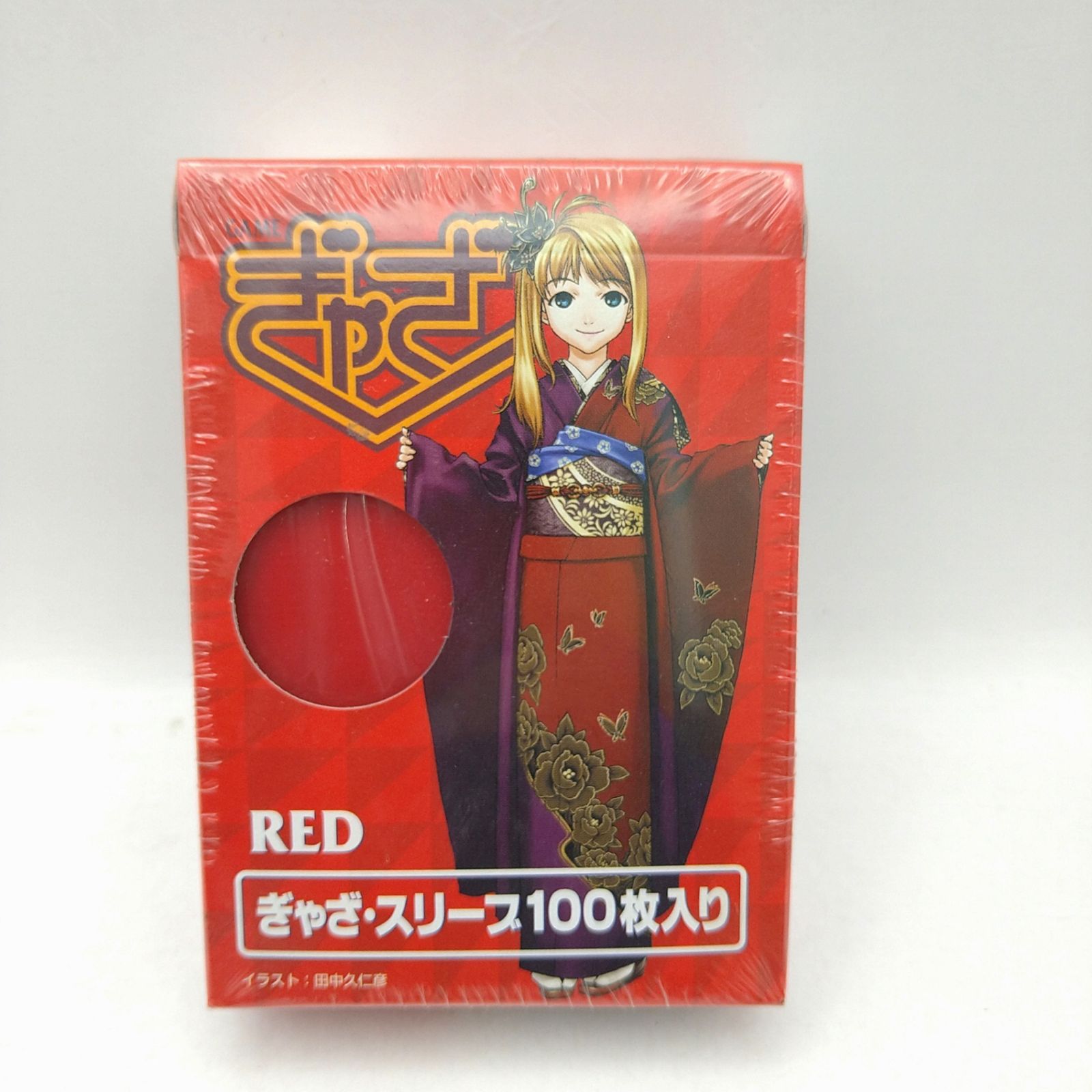 MTG初期グッズ】RED ぎゃざ・スリーブ 田中久仁彦 シュリンク未開封品