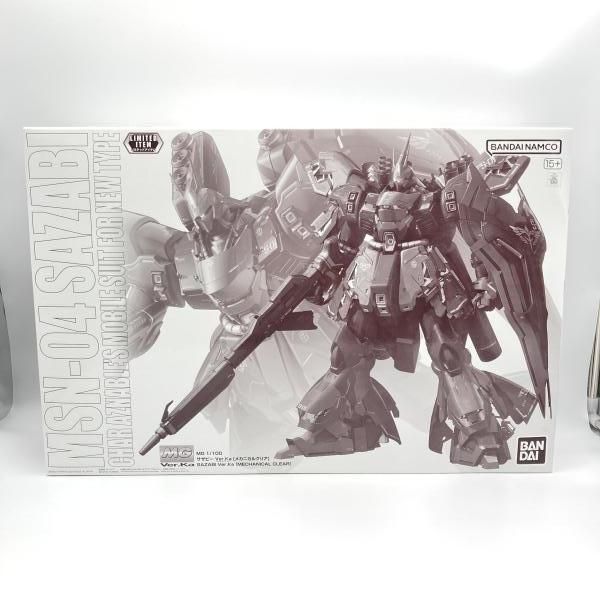 【中古】ｶﾞﾝﾀﾞﾑ）バンダイ MG 1/100 サザビー Ver.Ka メカニカルクリア イベント限定/機動戦士ガンダム 逆襲のシャア[6][240006579127]