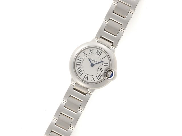 Cartier カルティエ バロンブルー W69010Z4 腕時計 ステンレススチール 