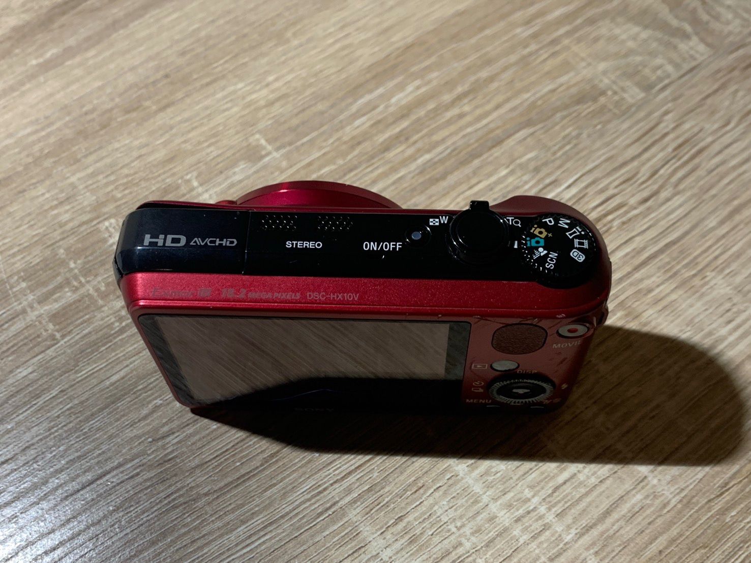 2260 Sony Cyber-shot DSC-HX10V レッド ジャンク品 デジカメ【コ