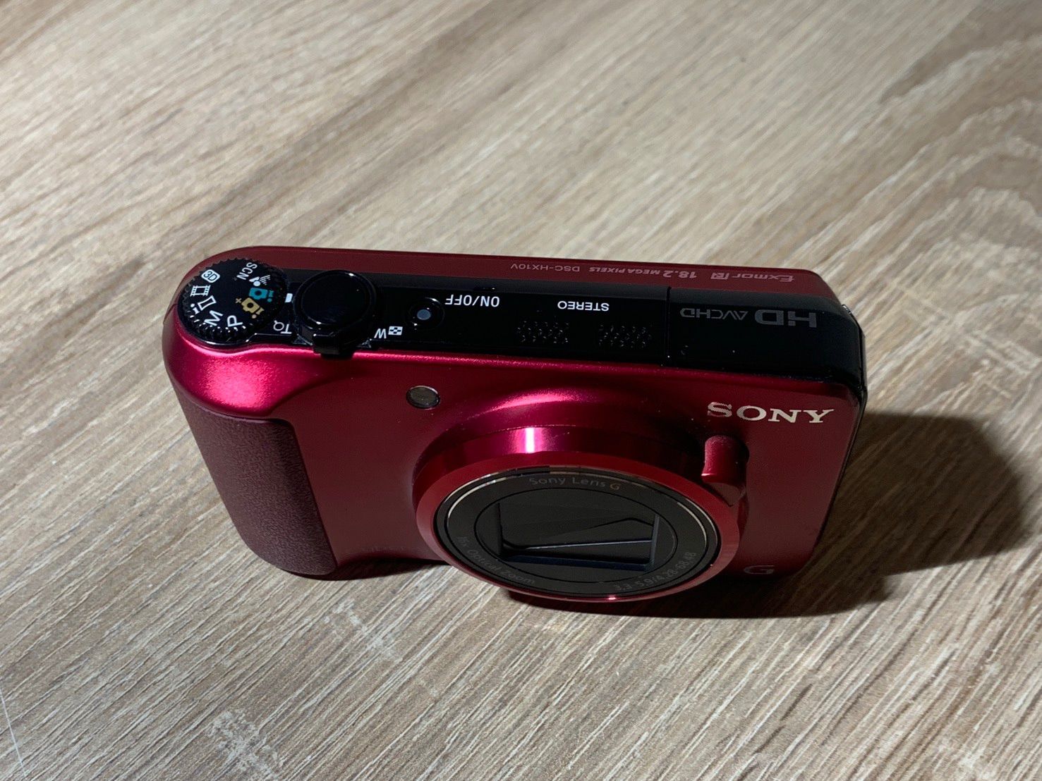 2260 Sony Cyber-shot DSC-HX10V レッド ジャンク品 デジカメ【コ