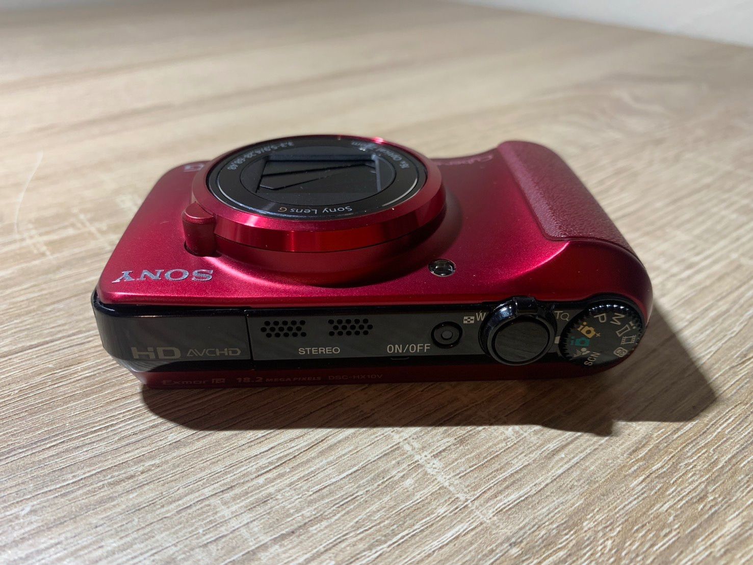 2260 Sony Cyber-shot DSC-HX10V レッド ジャンク品 デジカメ【コ