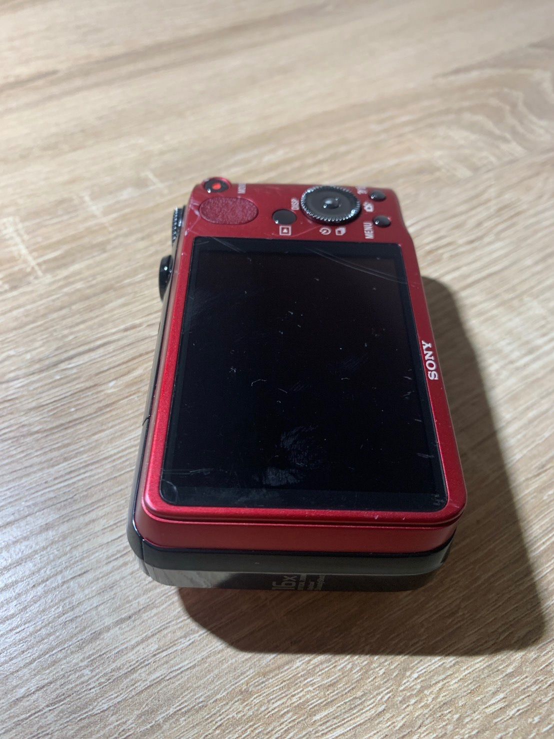 2260 Sony Cyber-shot DSC-HX10V レッド ジャンク品 デジカメ【コ