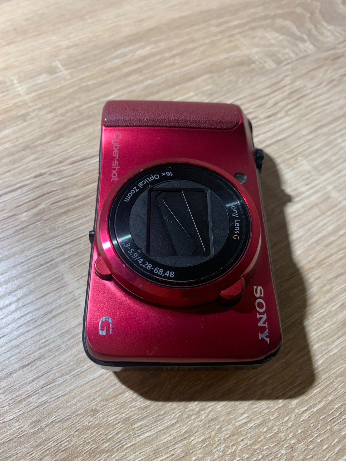 2260 Sony Cyber-shot DSC-HX10V レッド ジャンク品 デジカメ【コ