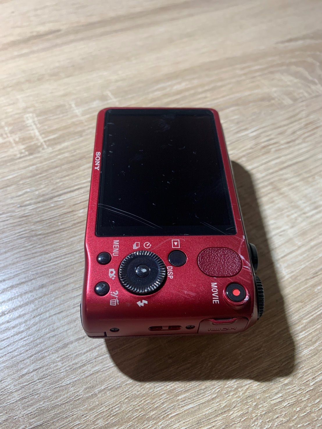 2260 Sony Cyber-shot DSC-HX10V レッド ジャンク品 デジカメ【コ