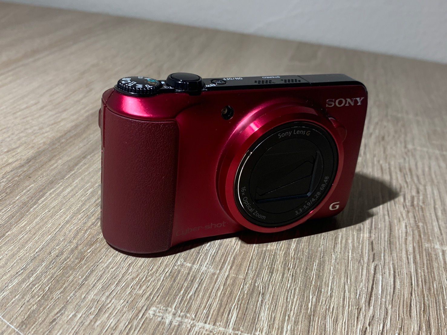 2260 Sony Cyber-shot DSC-HX10V レッド ジャンク品 デジカメ【コ