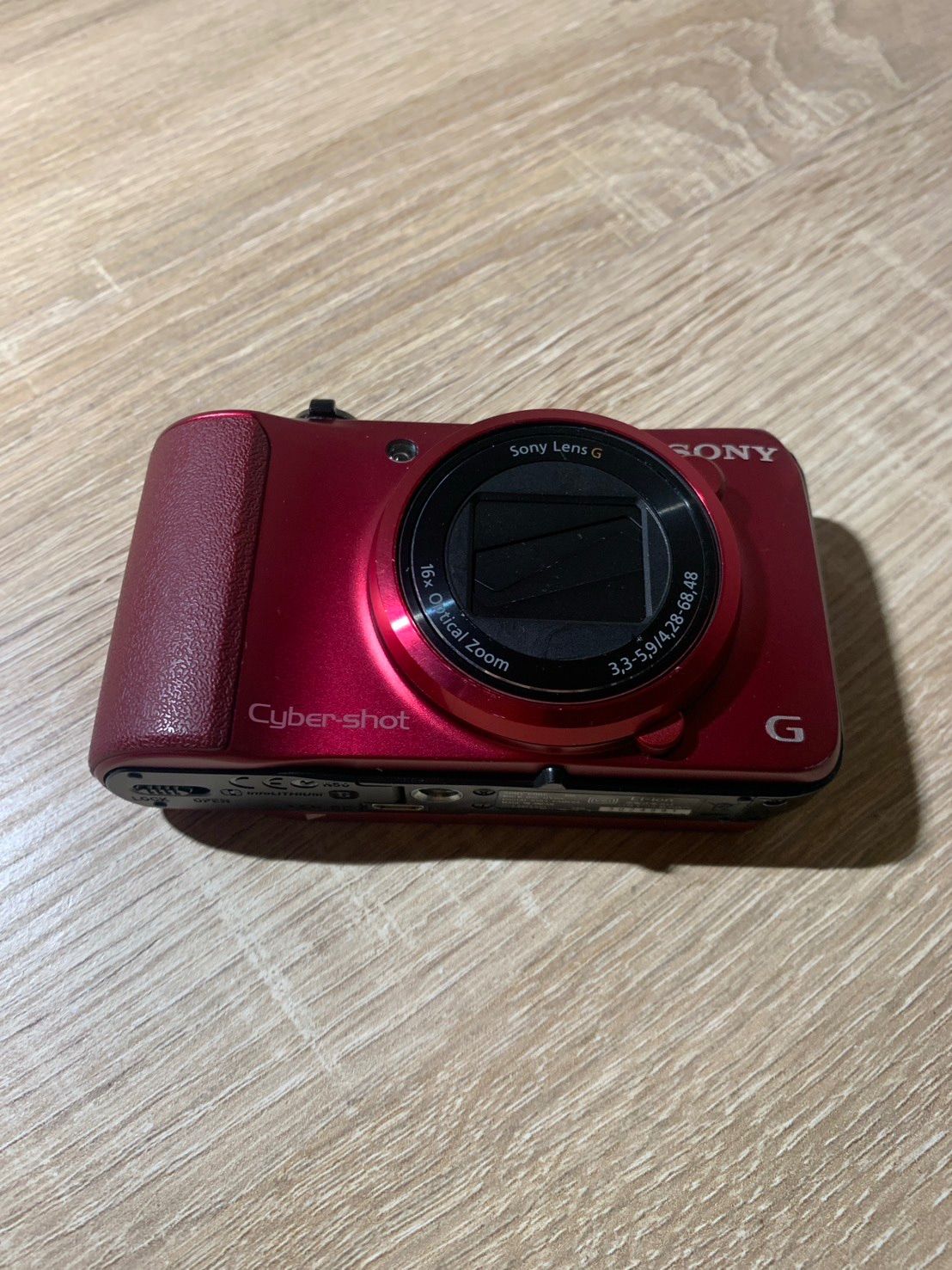 2260 Sony Cyber-shot DSC-HX10V レッド ジャンク品 デジカメ【コ