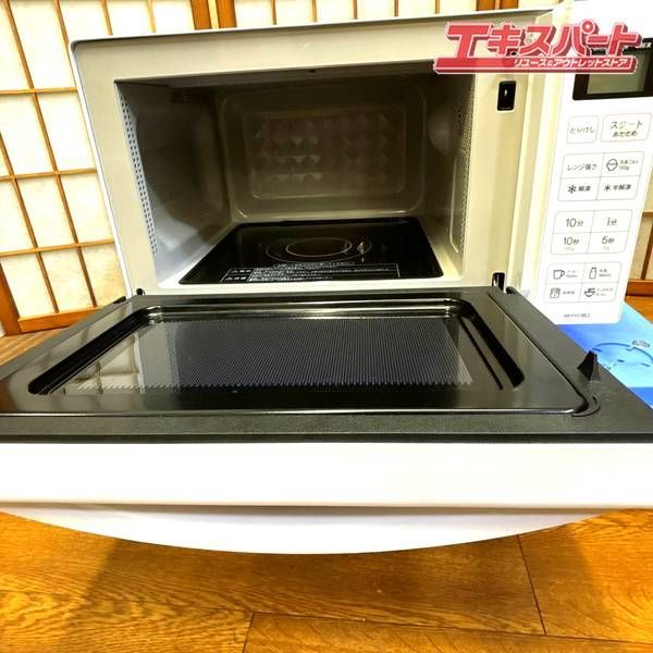 電子レンジ ハイアール JM-FH18E2 2022年製 50/60Hz共用 フラット