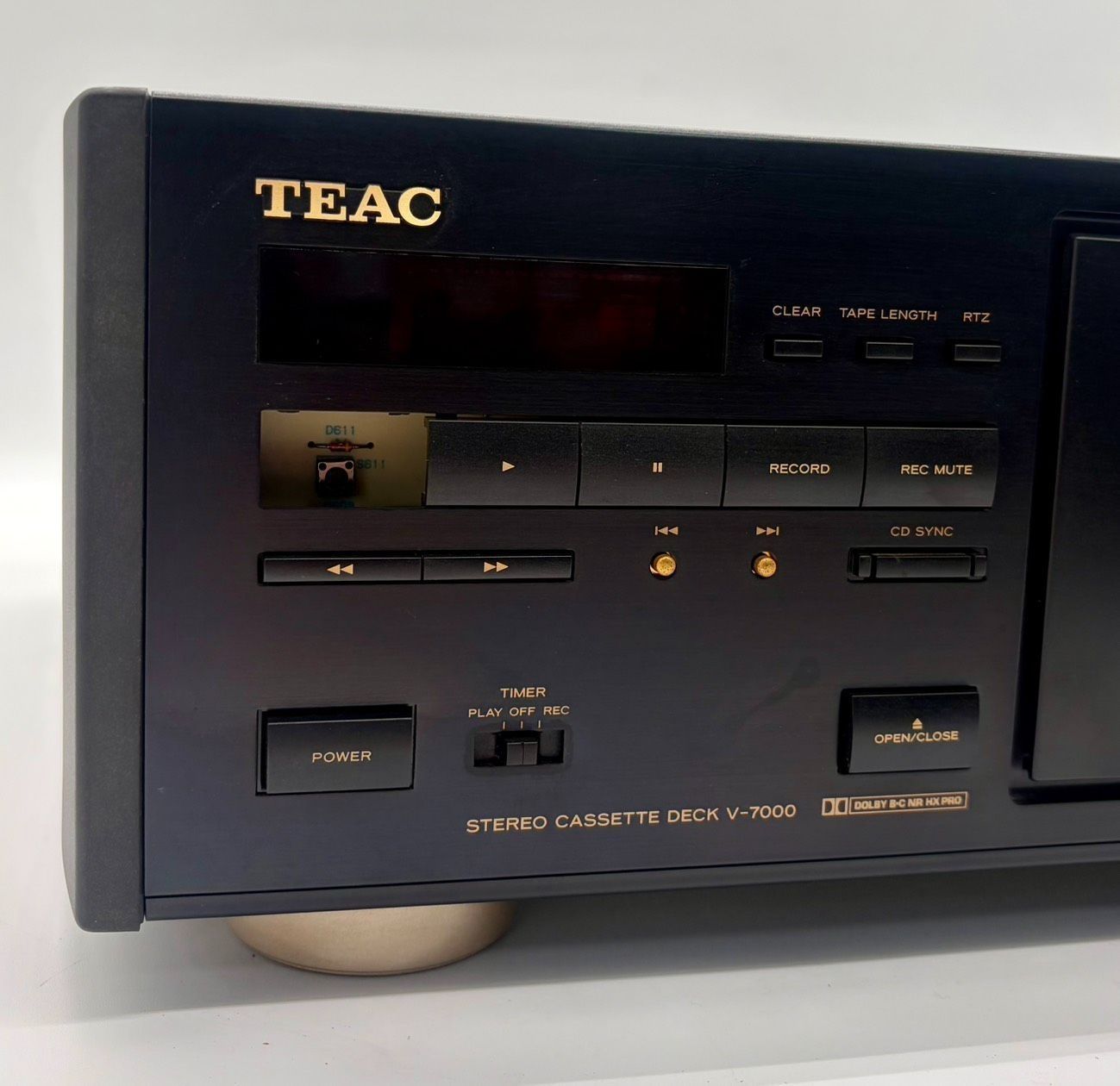非常に良い」TEAC ティアック V-7000 3ヘッドステレオカセットデッキ