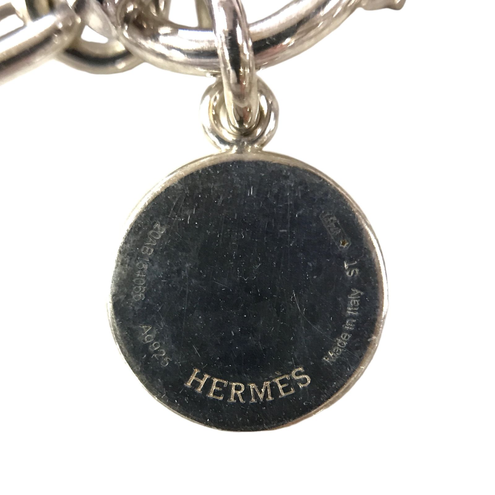 Hermes エルメス アミュレット5 アイコンバッグモチーフ ブレスレット
