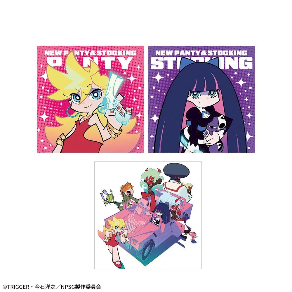 NewPANTY&STOCKINGwithGARTERBELTプラチナムザッカクッション　全種コンプリートセット