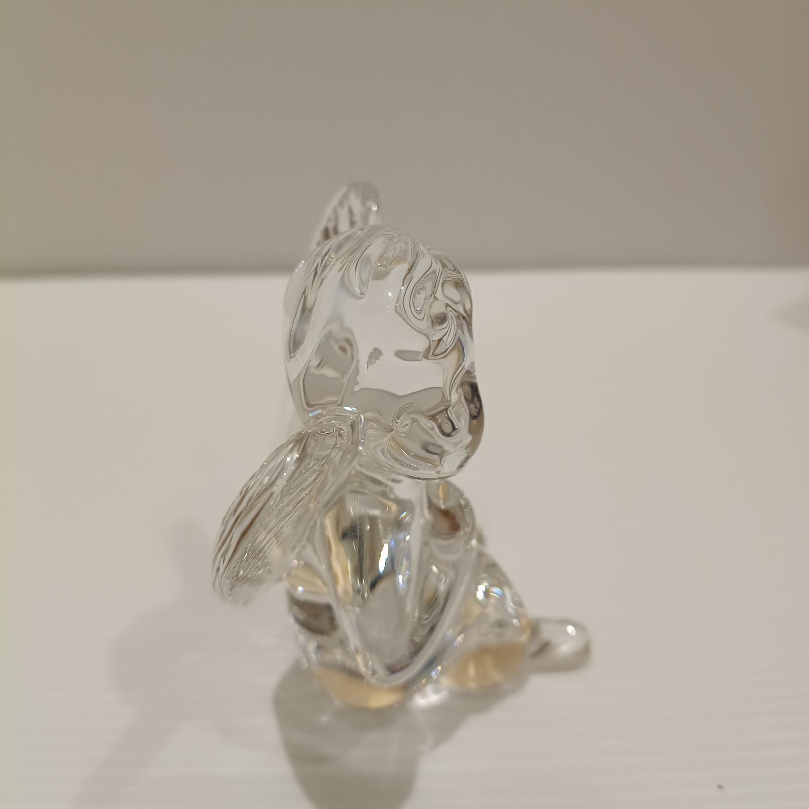 ☆【美品】バカラ Baccarat クリスタル 天使 エンジェル フィギュリン