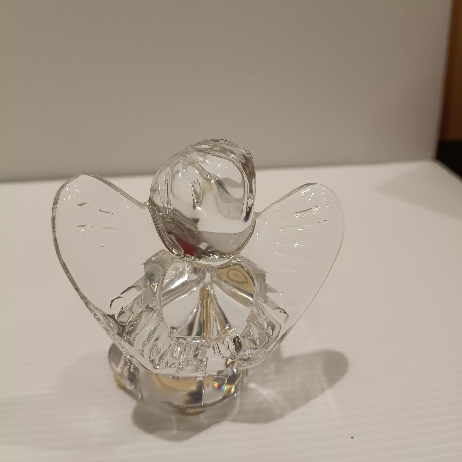 ☆【美品】バカラ Baccarat クリスタル 天使 エンジェル フィギュリン
