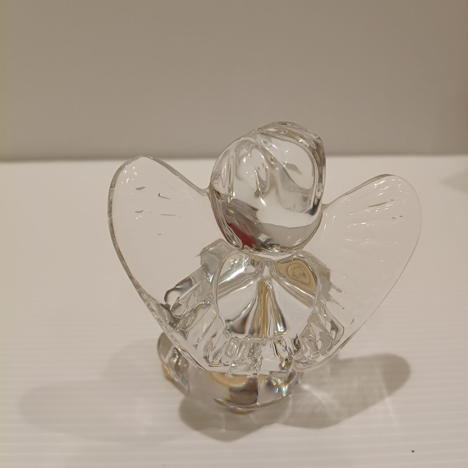☆【美品】バカラ Baccarat クリスタル 天使 エンジェル フィギュリン