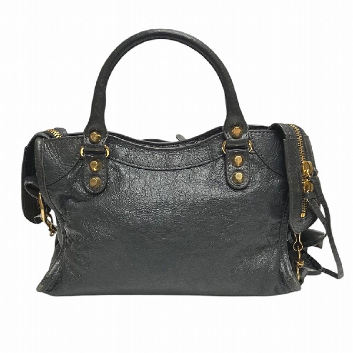 バレンシアガ BALENCIAGA クラシック ミニ シティ ハンドバッグ レザー