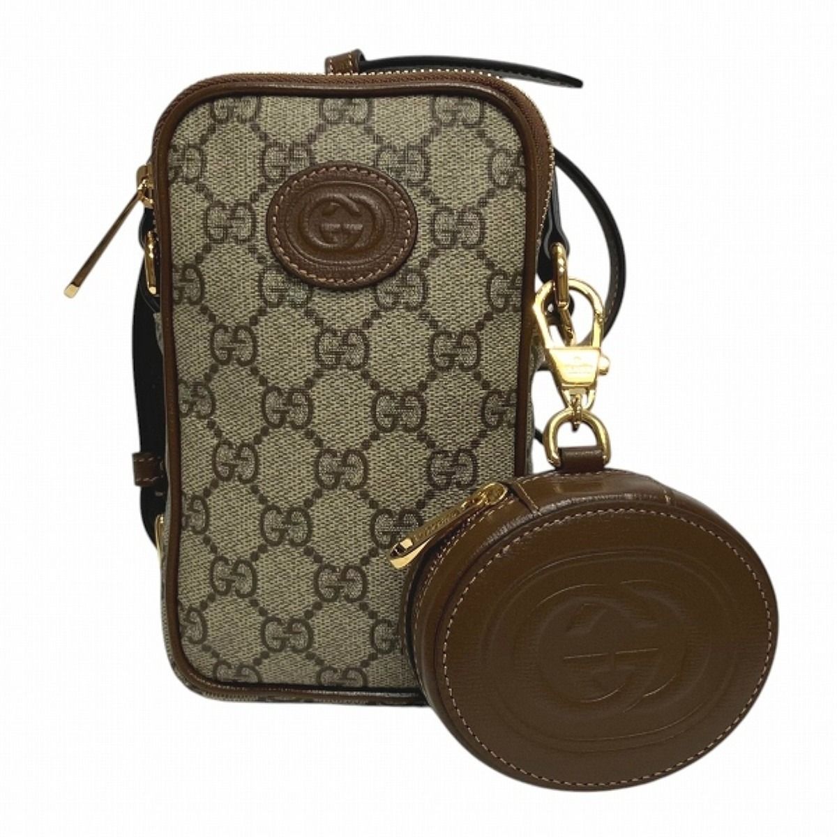 グッチ GUCCI インターロッキングG ショルダーバッグ GGスプリーム