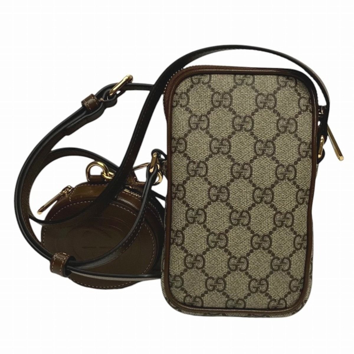 グッチ GUCCI インターロッキングG ショルダーバッグ GGスプリーム