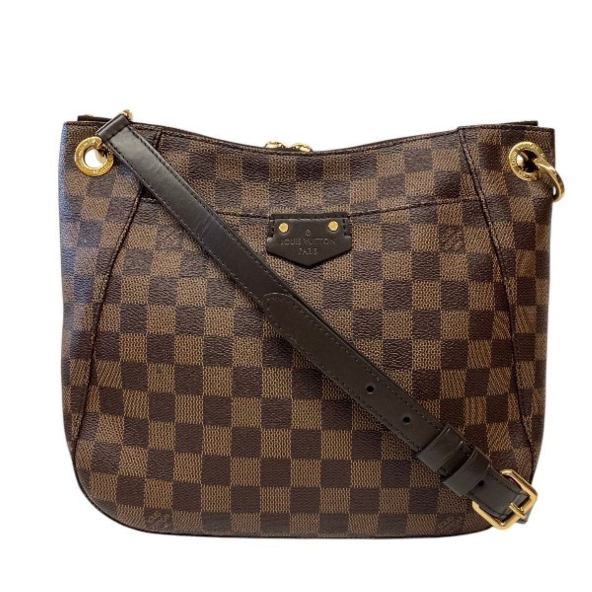 ルイ・ヴィトン LOUIS VUITTON エベヌ サウス・バンク ダミエ ショルダーバッグ PVC N42230 レディース