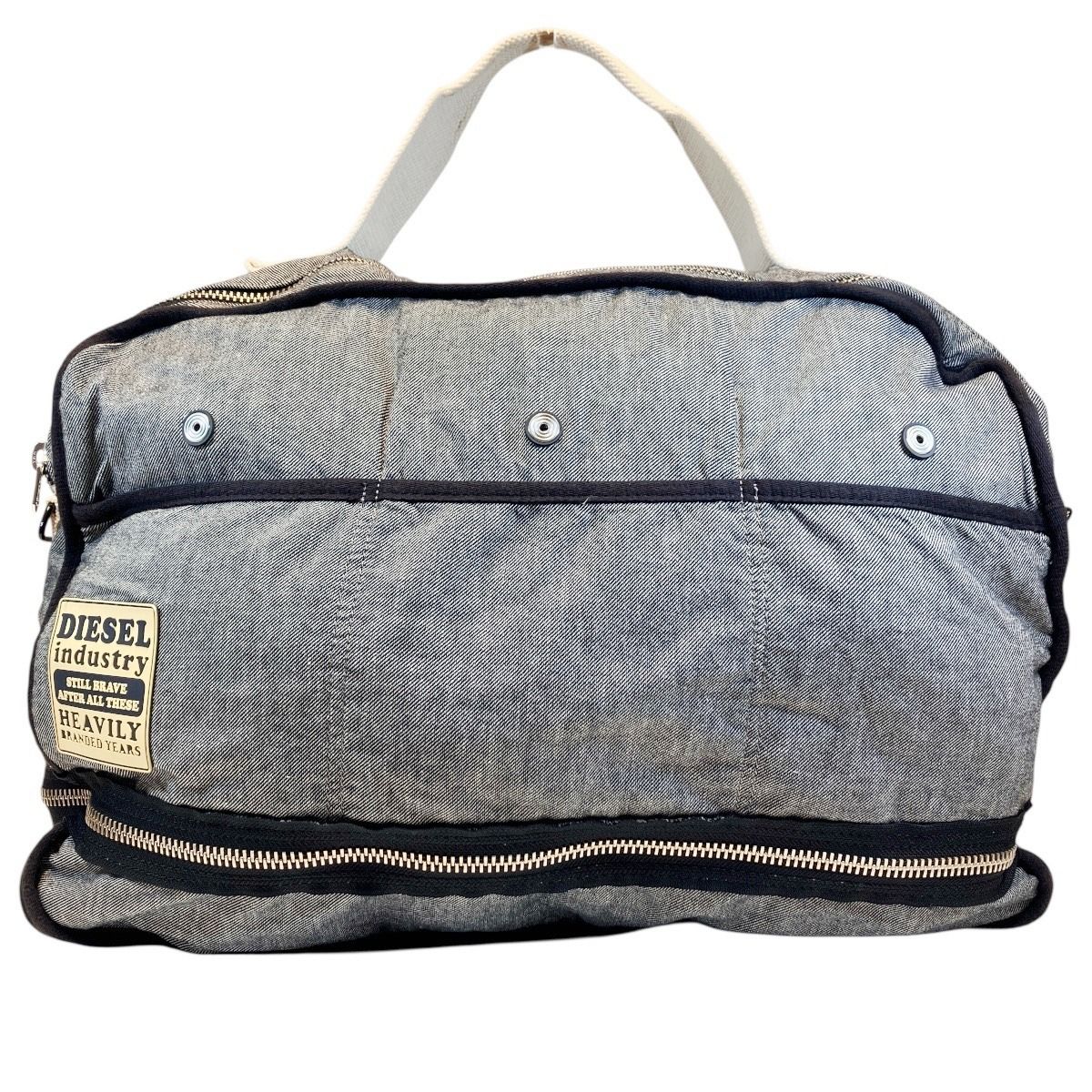 ディーゼル DIESEL インダストリー HEAVILY ボストンバッグ デニム