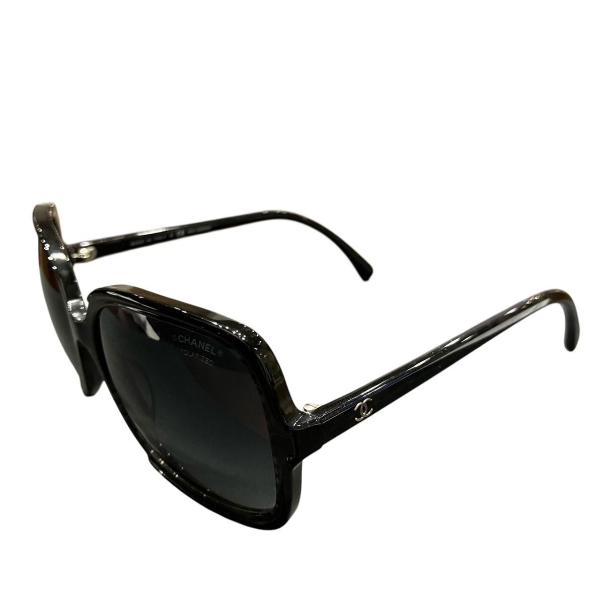 CHANEL サングラス 5319-A ブラック トータス シャネル CHANEL ココマークサングラス サングラス プラスチック 5319