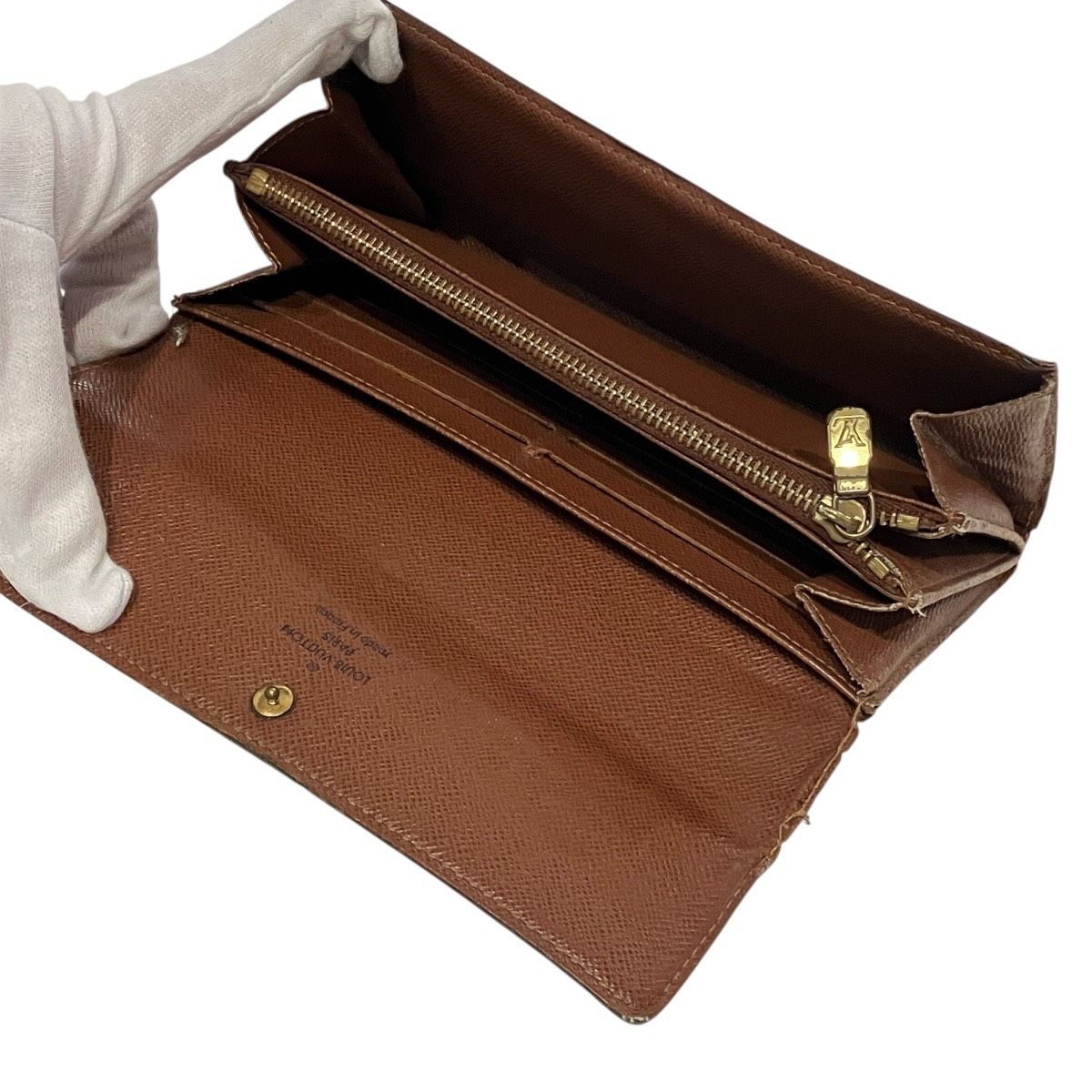 ルイ・ヴィトン LOUIS VUITTON ポルトフォイユ サラ モノグラム 長財布
