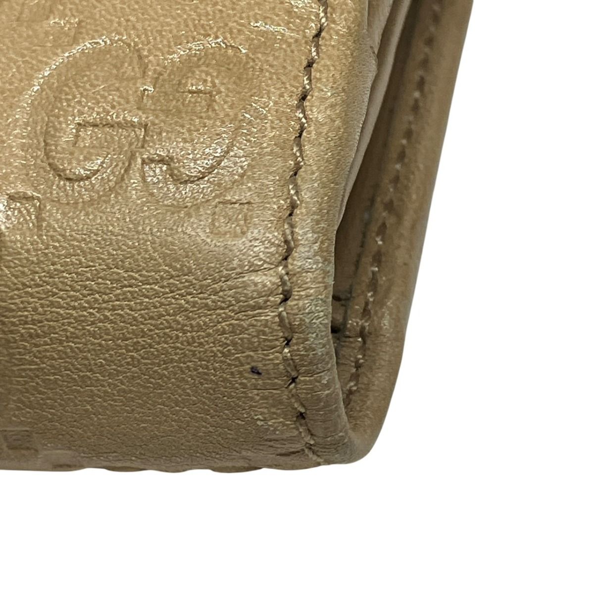 グッチ GUCCI グッチシマ 二つ折り財布 レザー 162360 レディース