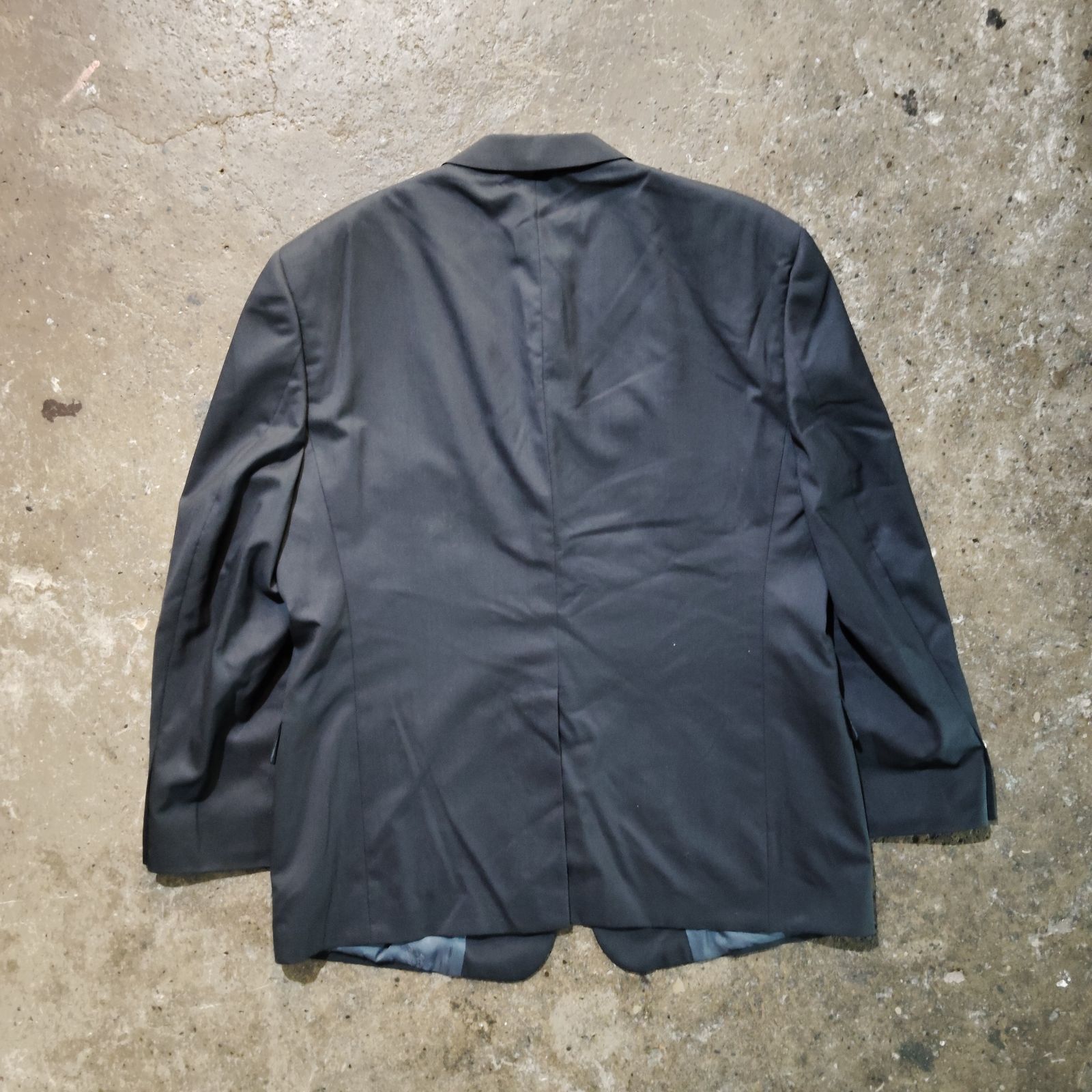 BURBERRY 90s 紺ブレ シングルブレスト 金ボタン ジャケット