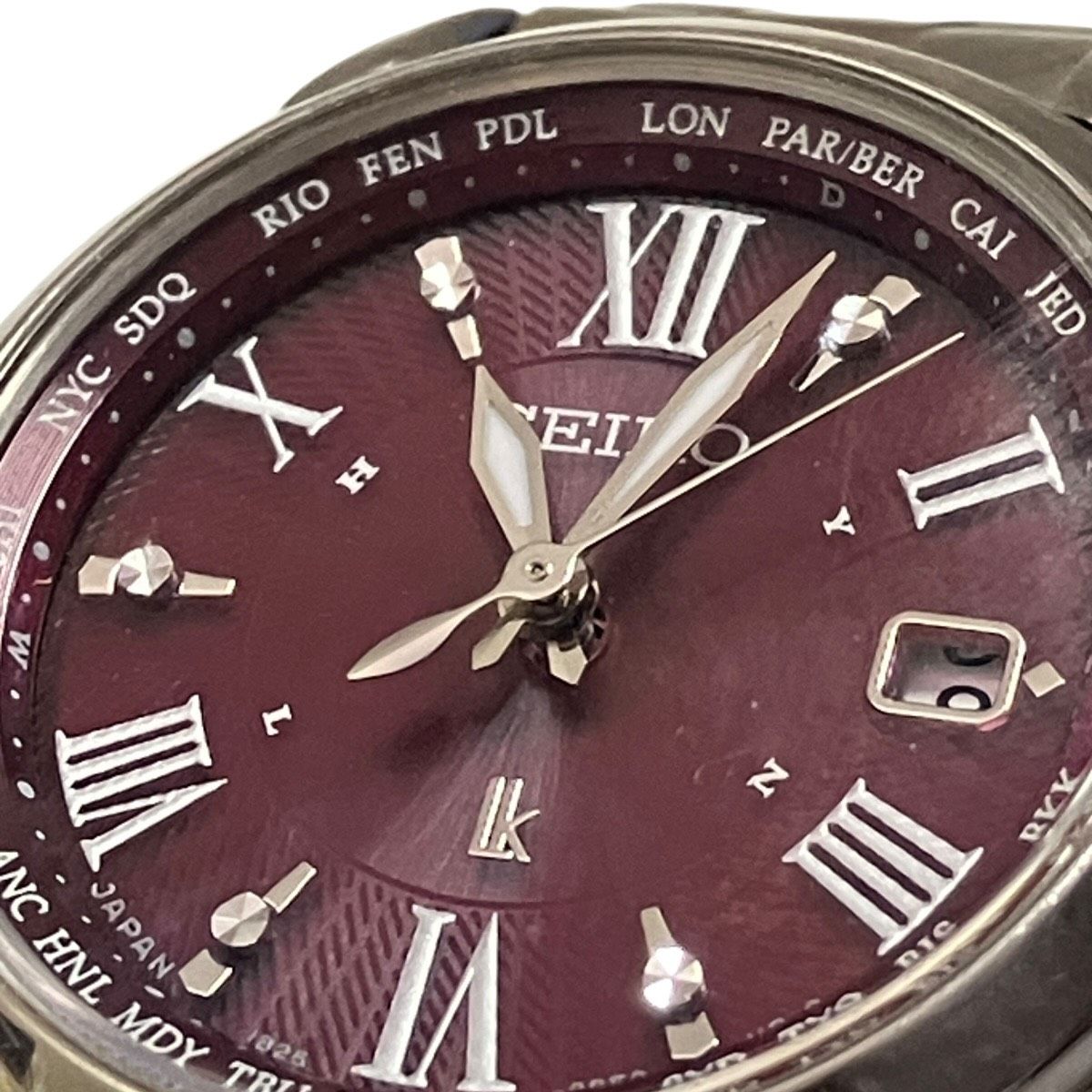 セイコー SEIKO ルキア ラッキーパスポート 腕時計 総重量約33.7g