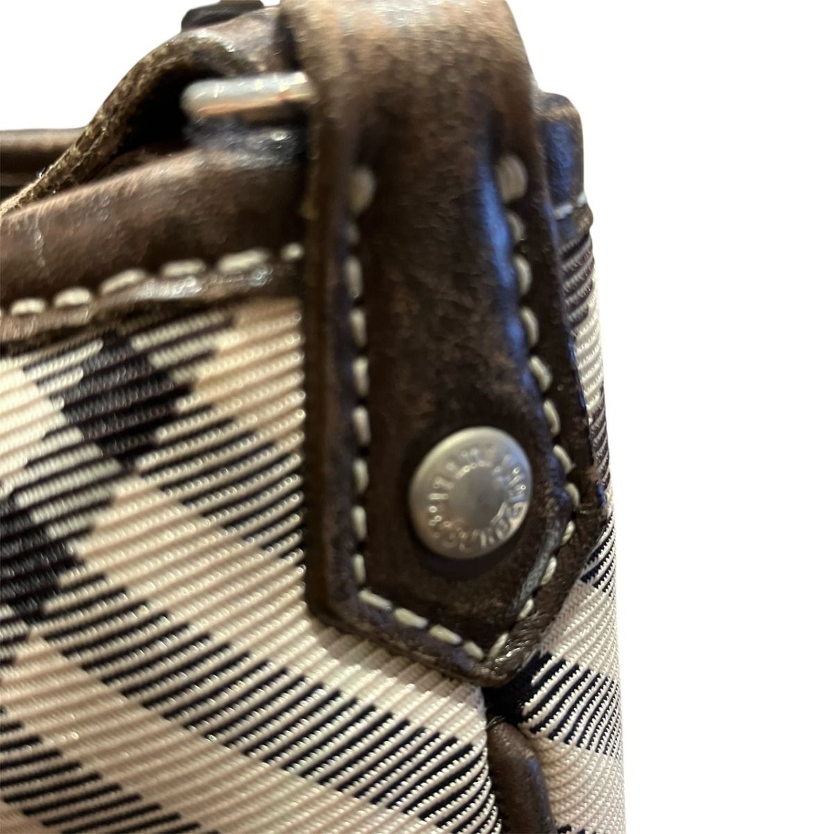 バーバリー BURBERRY ブルーレーベル ショルダーバッグ キャンバス