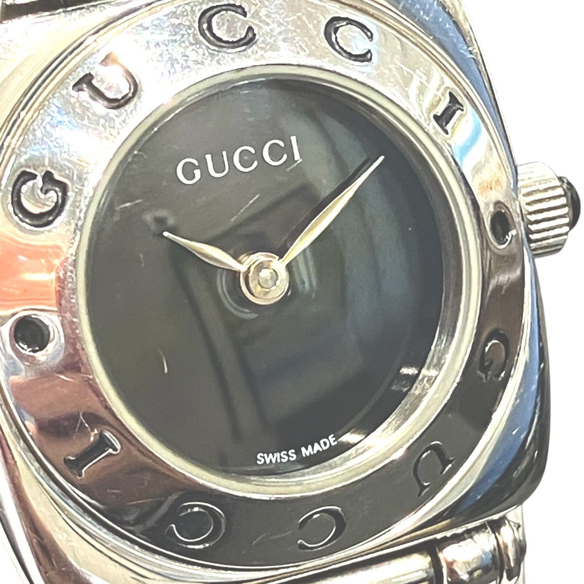 グッチ GUCCI ホースビット 腕時計 総重量約43.6g SS クオーツ