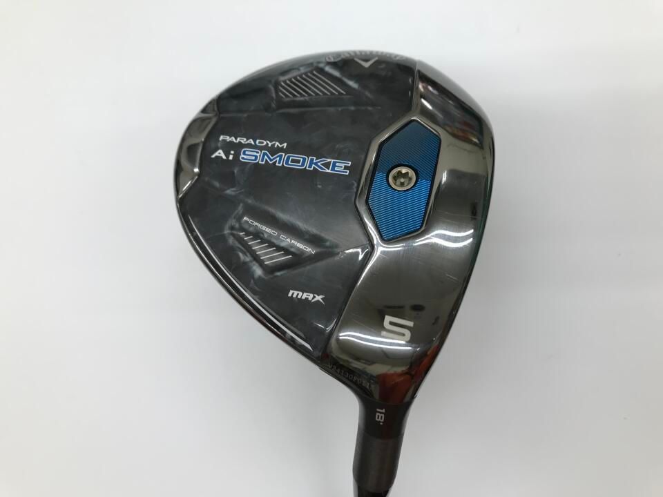 キャロウェイ　PARADYM Ai SMOKE MAX　18度　TENSEI 50 for Callaway(Ai SMOKE)　Rフレックス　フェアウェイウッド　中古　ゴルフドゥ！水戸店【最短即日発送】