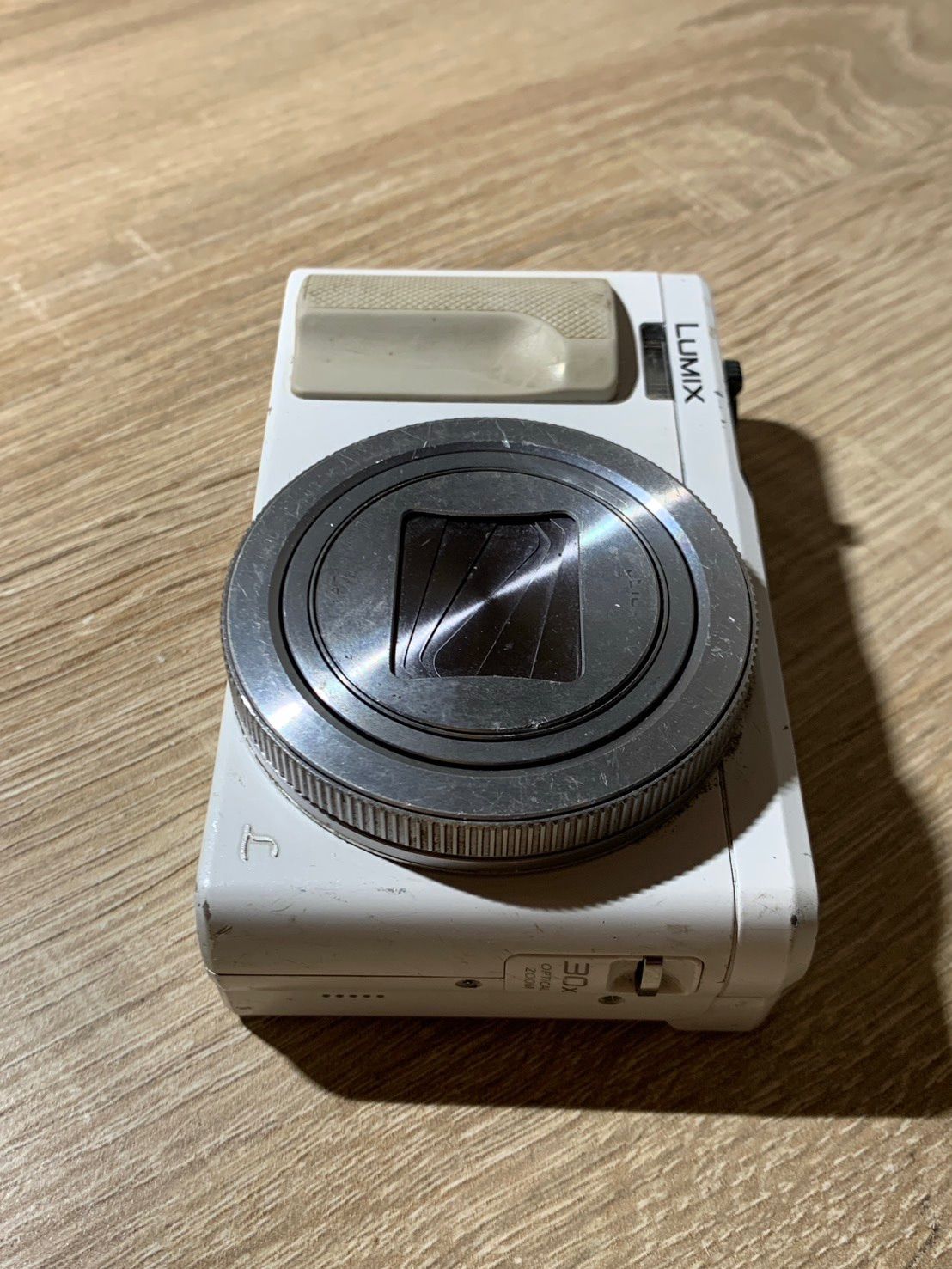 2257 Panasonic LUMIX DMC-TZ85 ホワイト ジャンク品 デジカメ【コ