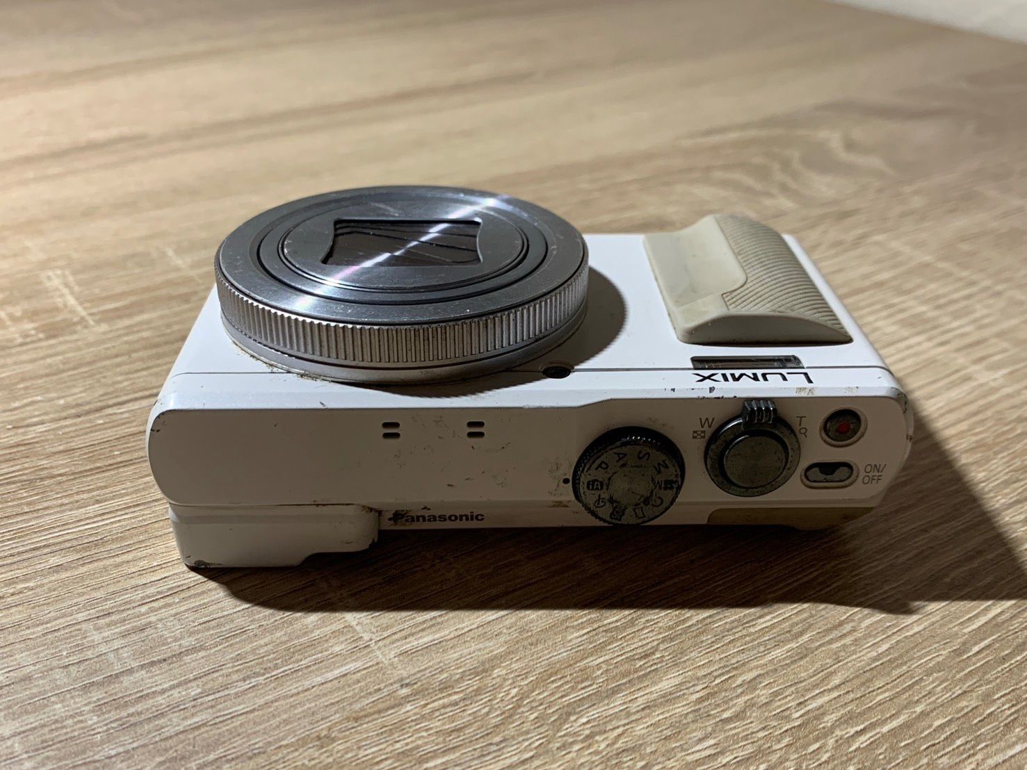2257 Panasonic LUMIX DMC-TZ85 ホワイト ジャンク品 デジカメ【コ
