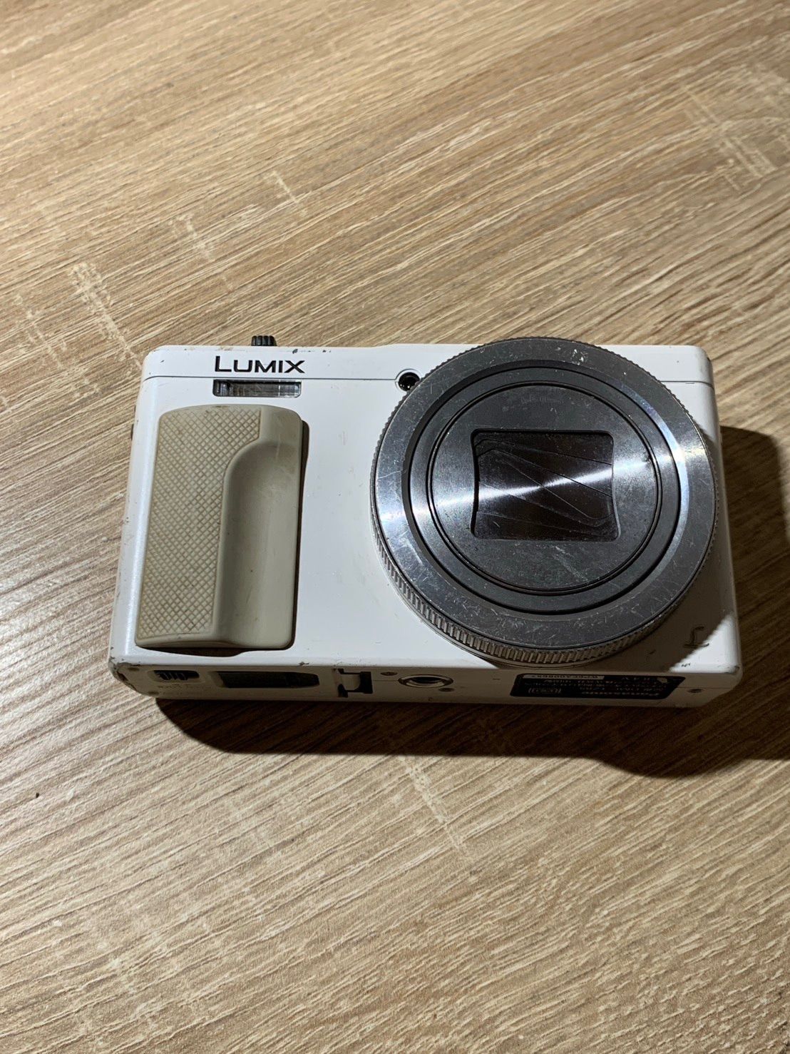2257 Panasonic LUMIX DMC-TZ85 ホワイト ジャンク品 デジカメ【コ