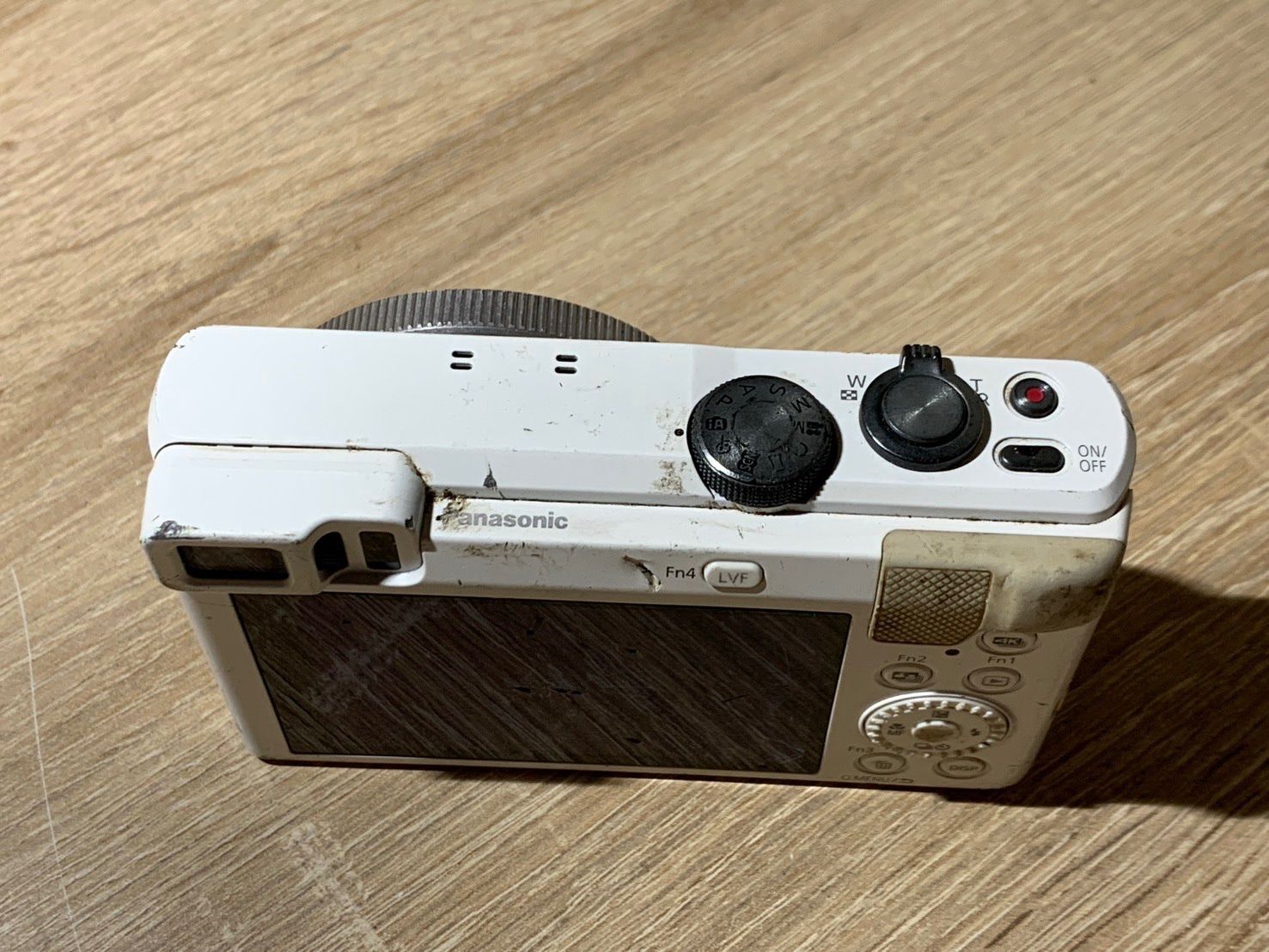 2257 Panasonic LUMIX DMC-TZ85 ホワイト ジャンク品 デジカメ【コ