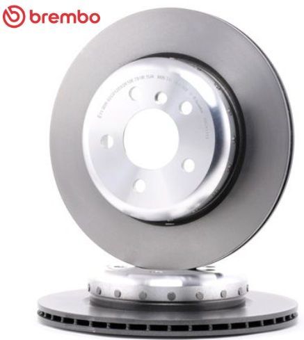 【M’s】F10 F11 BMW 5シリーズ (2009y-2017y) BREMBO リア ブレーキローター ディスクローター ベンチレーテッドディスク 左右 (330mm) 34216898733 34216775287 08.B649.11