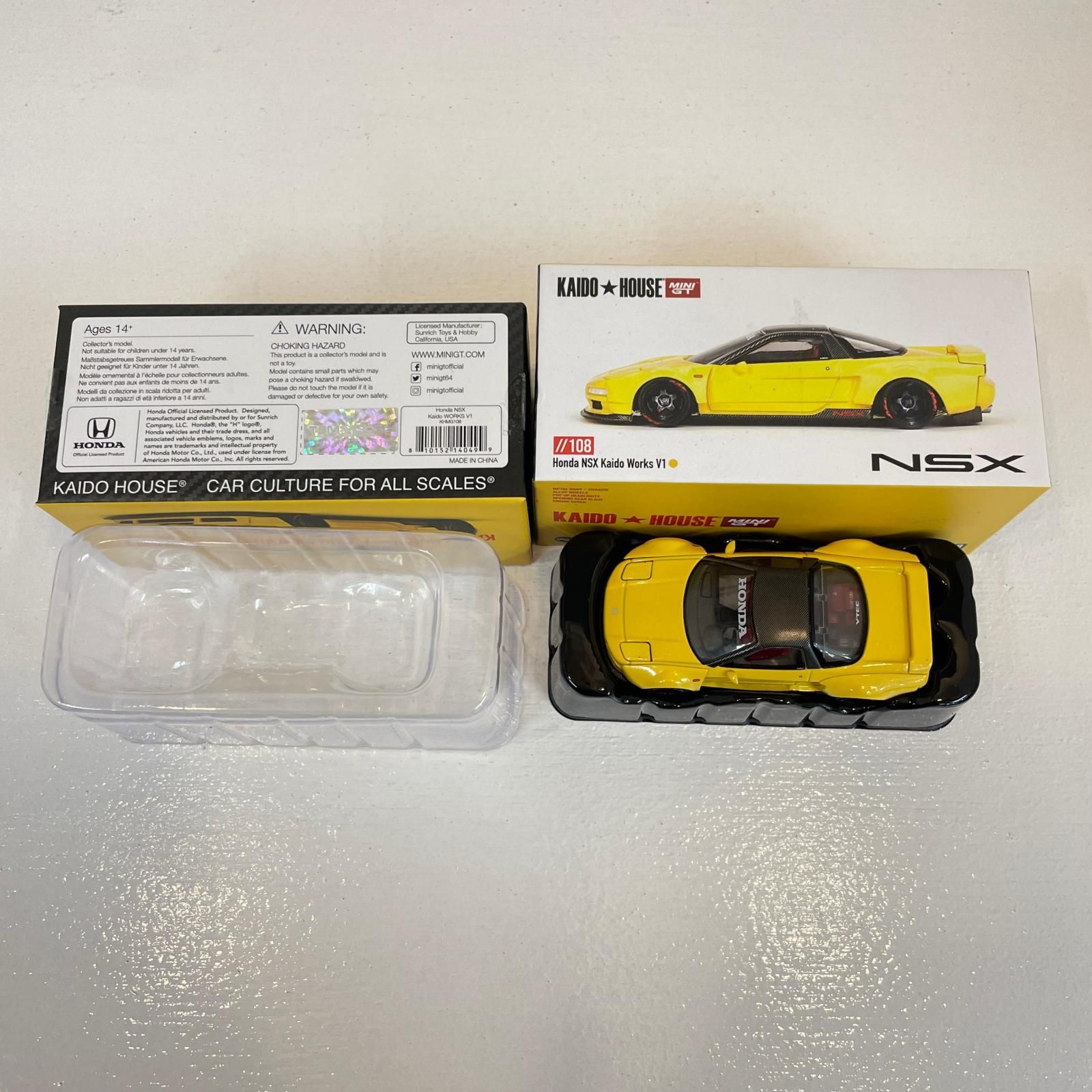 尾張小牧店】 中古 MINI GT 1/64 ホンダ NSX Kaido Works V1 【728