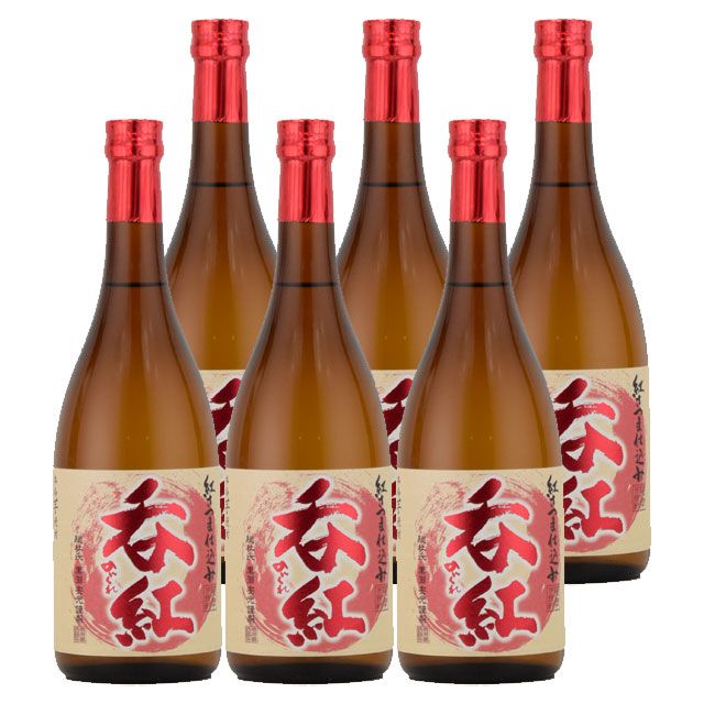 紅芋 呑紅(のんくれ) 25度 720ml×6本 芋焼酎 鹿児島酒造