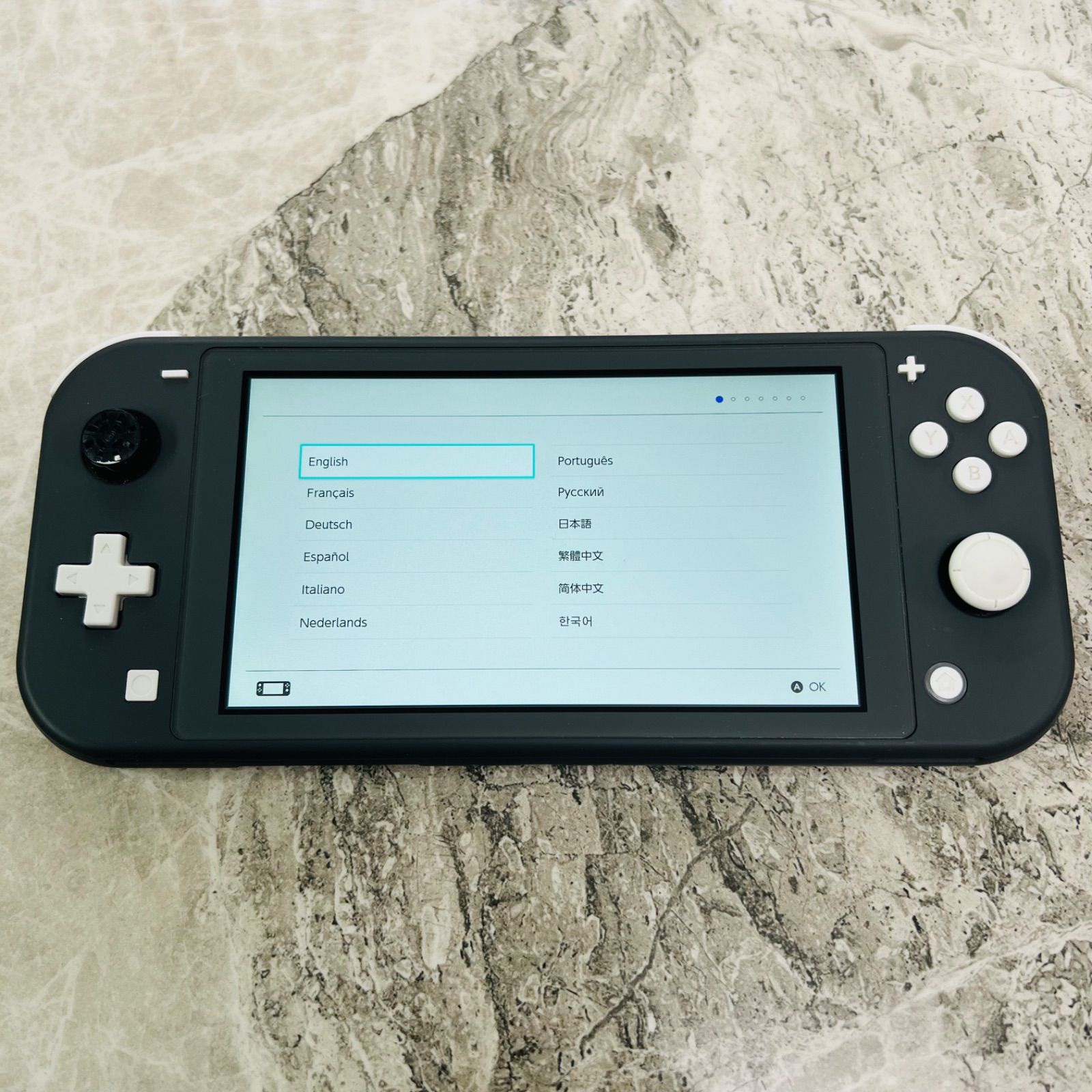 完動品】Nintendo Switch lite グレー - メルカリ