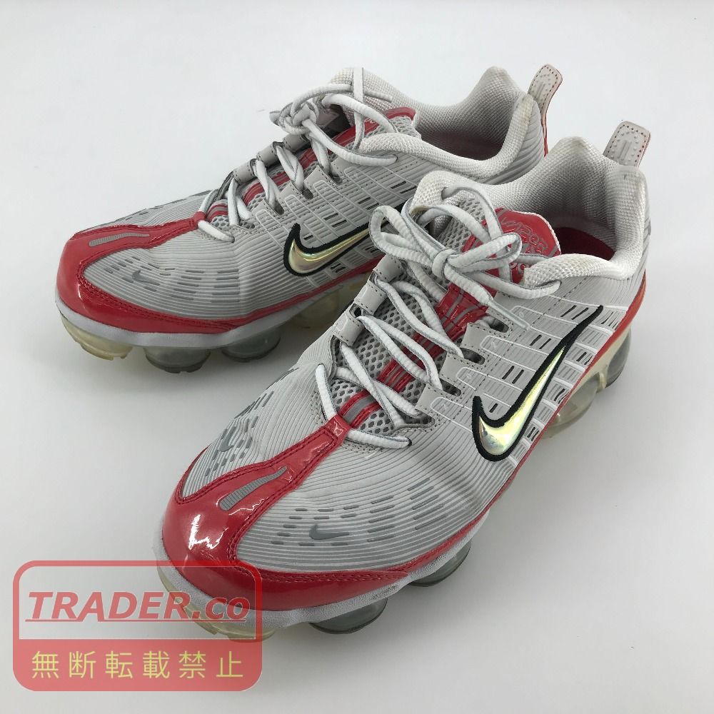 05w22361 ナイキ NIKE AIR VAPORMAX 360 グレー/ホワイト/レッド 27.0cm US9 UK8 ベトナム製 メンズ スニーカー CK2718-002 【中古品】 6,600円
