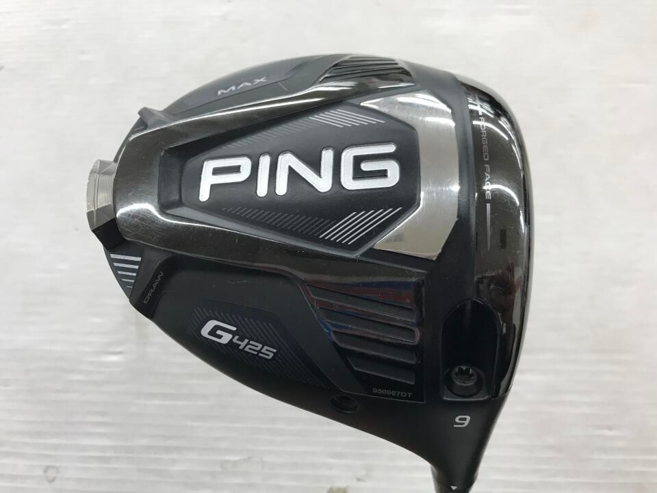 ピン 【訳あり】G425 MAX 9度 ATTAS DAAAS 5 SXフレックス ドライバー
