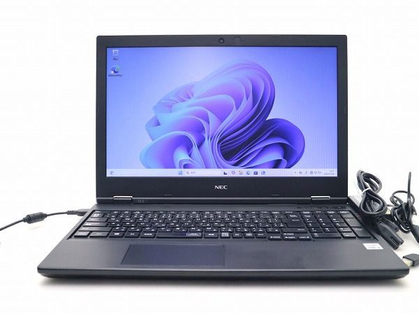 NEC VKT16/X-9 PC-VKT16XZG9 Core i5-10210U 1.6GHz 8GB 256GB15.6インチ非光沢 1366x768 Windows11 Pro 難有 中古