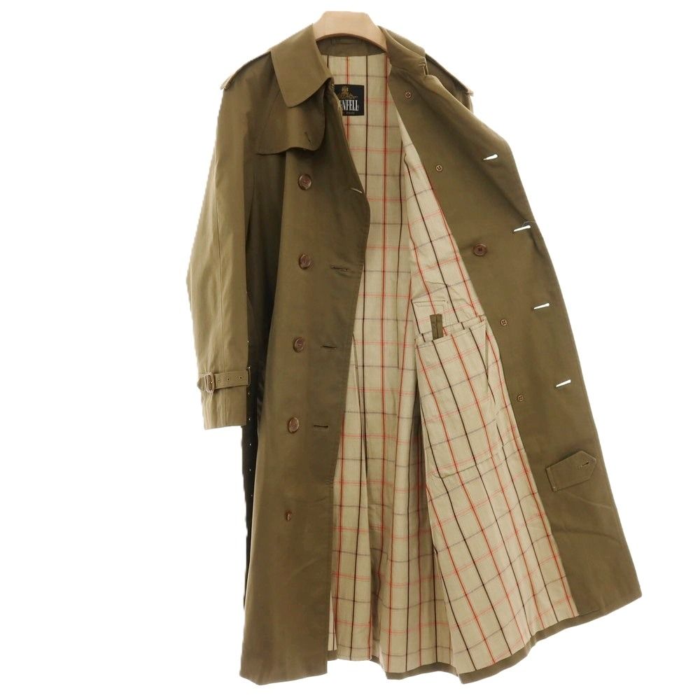 中古】グレンフェル GRENFELL ポリエステルコットン トレンチコート