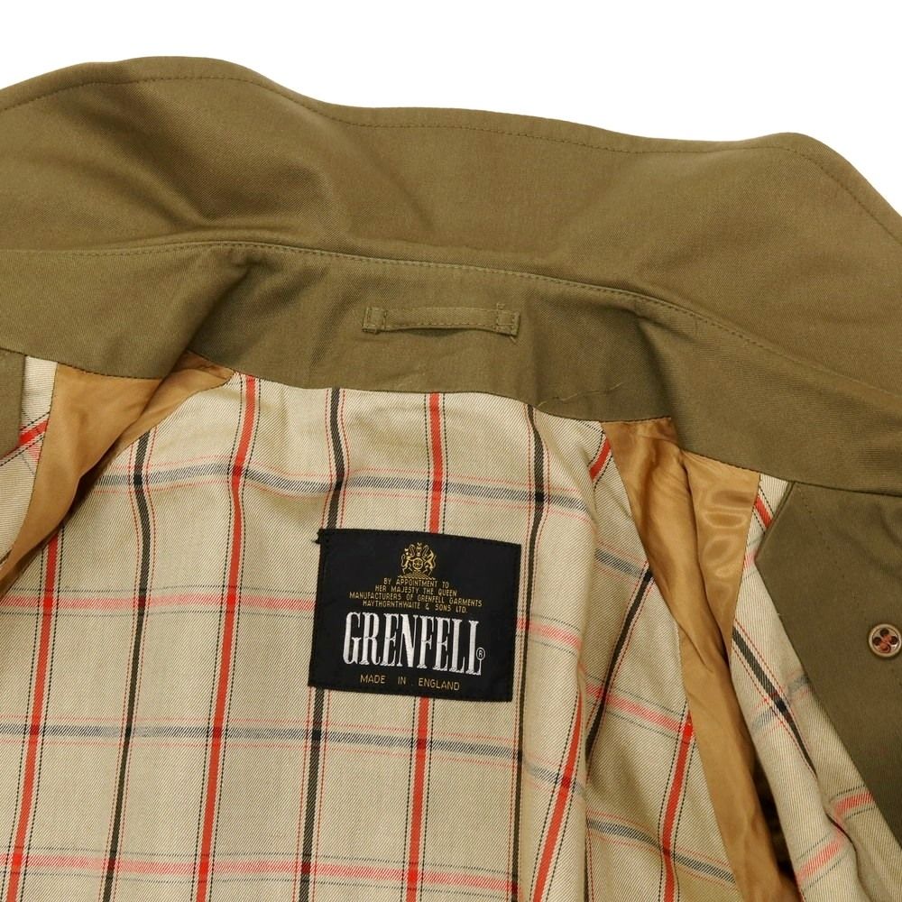 中古】グレンフェル GRENFELL ポリエステルコットン トレンチコート
