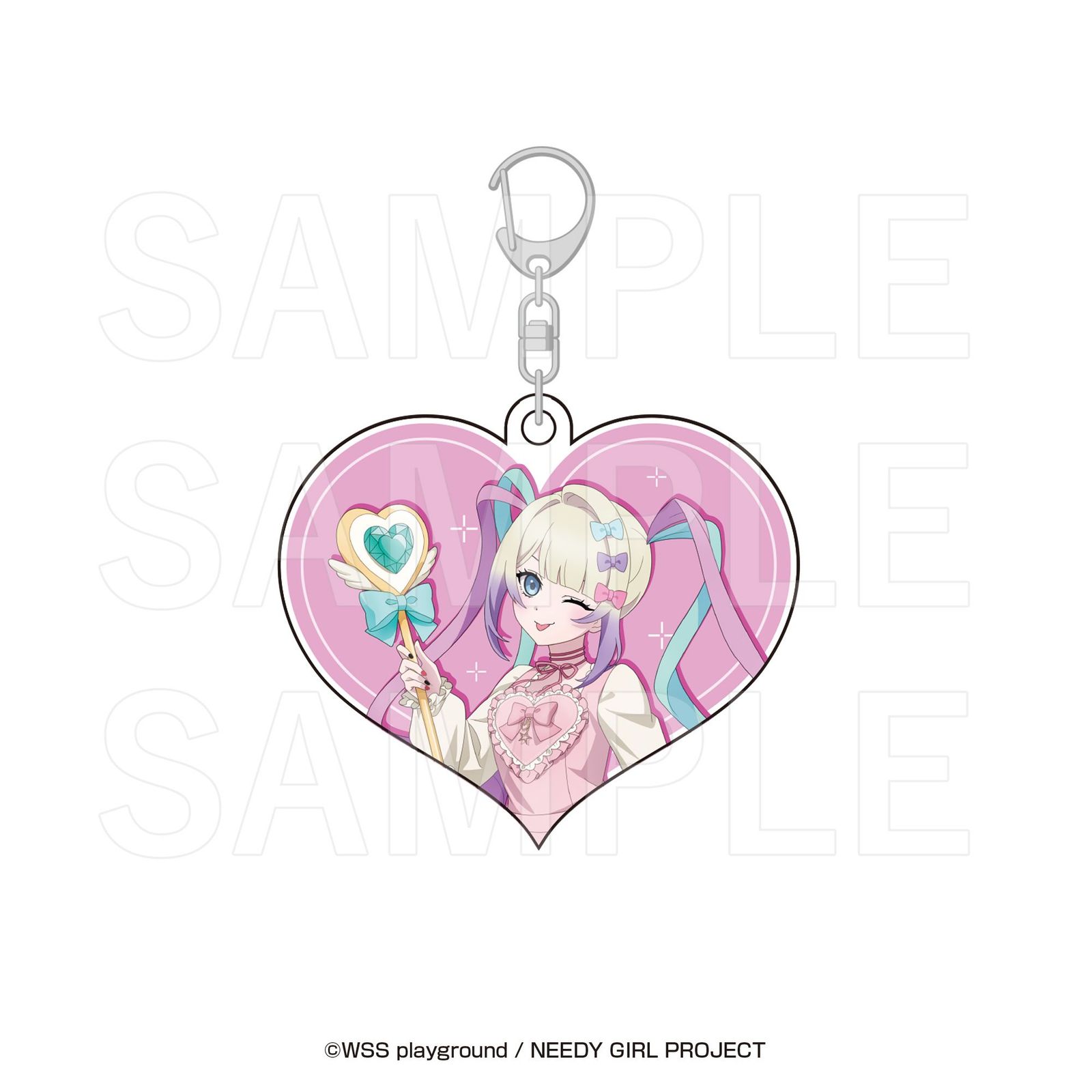 超てんちゃん あめちゃん アクリルキーホルダー ニディガ Magia Charm 予約】【新品】Magia Charm×NEEDY GIRL OVERDOSE ホロアクリル